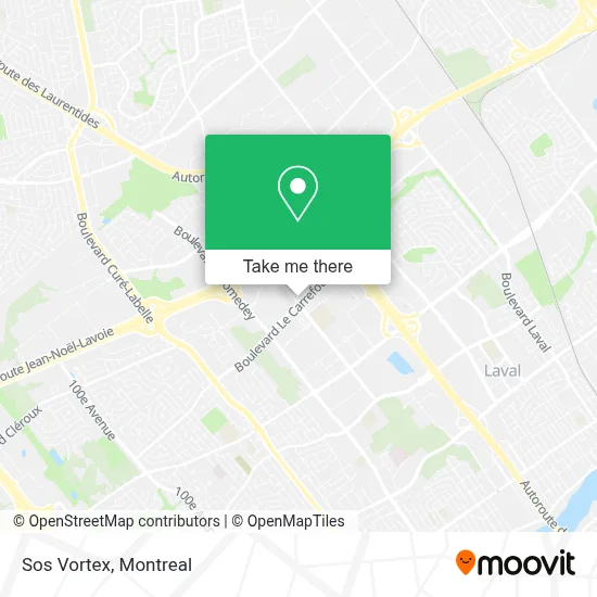 Sos Vortex map