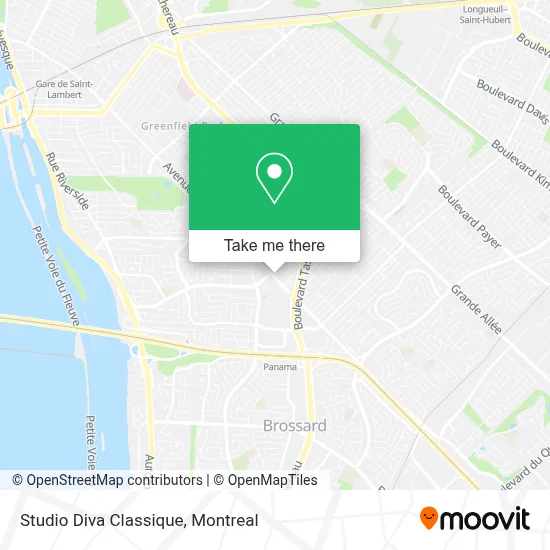 Studio Diva Classique map