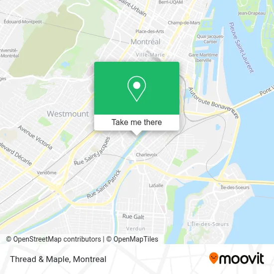 Thread & Maple map