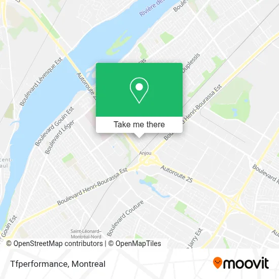 Tfperformance map