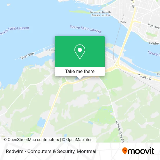 Redwire - Computers & Security map