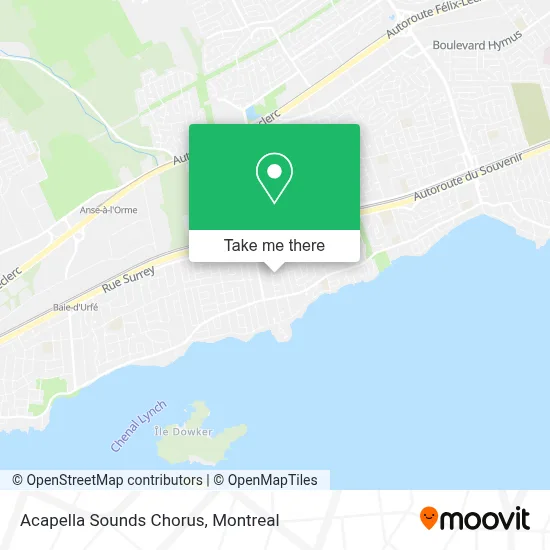 Acapella Sounds Chorus map
