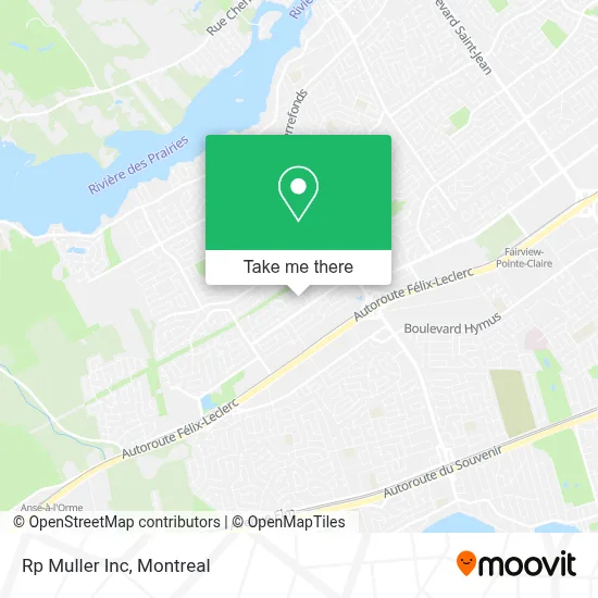 Rp Muller Inc map