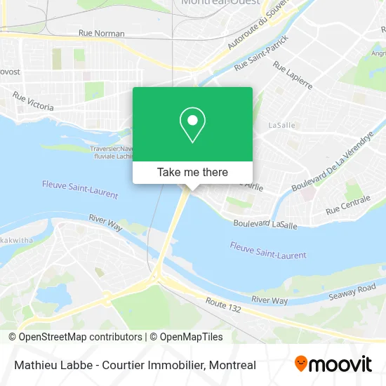 Mathieu Labbe - Courtier Immobilier map