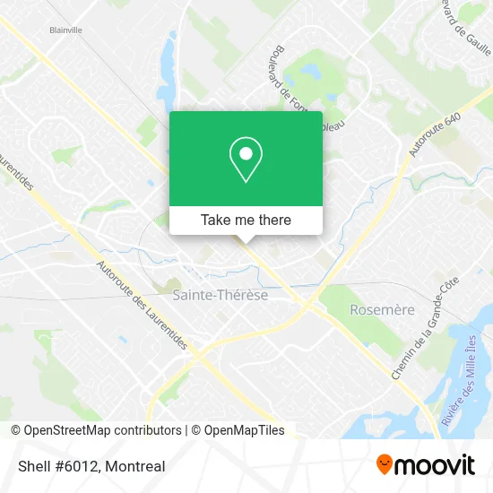 Shell #6012 map