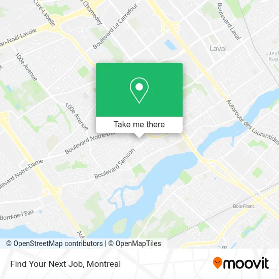 Find Your Next Job map