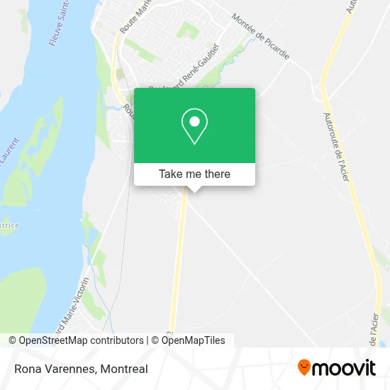 Rona Varennes map