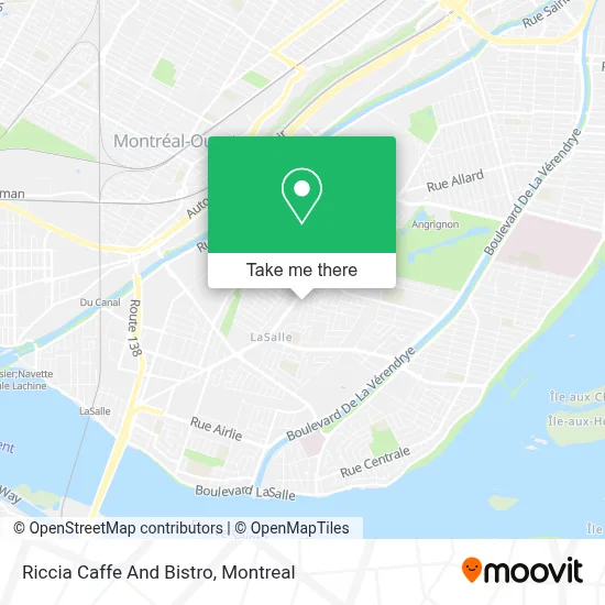 Riccia Caffe And Bistro map