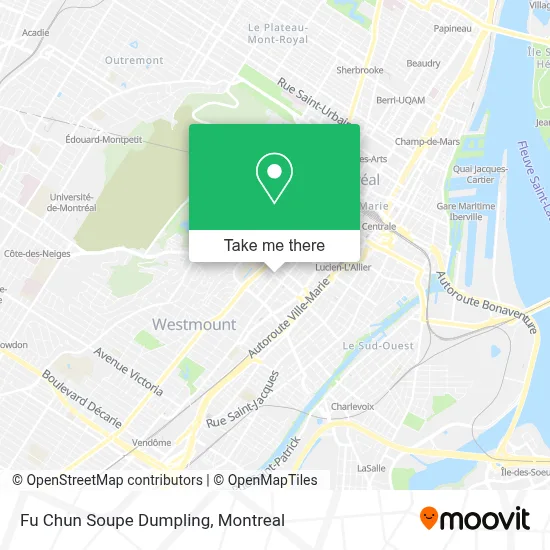 Fu Chun Soupe Dumpling map