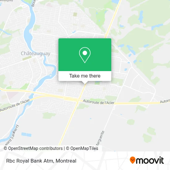 Rbc Royal Bank Atm map