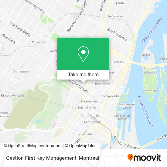 Gestion First Key Management map