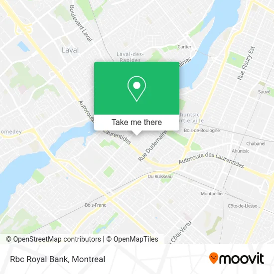 Rbc Royal Bank map