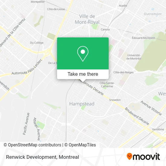 Renwick Development map