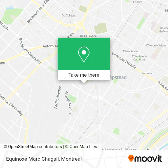Equinoxe Marc Chagall map