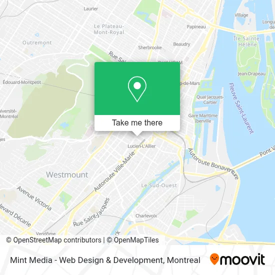 Mint Media - Web Design & Development map
