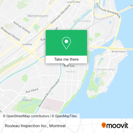 Rouleau Inspection Inc. map