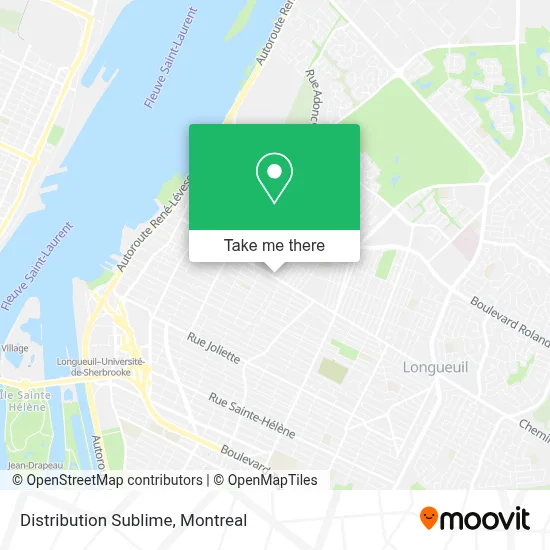 Distribution Sublime map