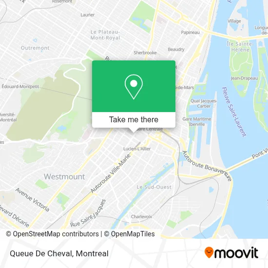 Queue De Cheval map