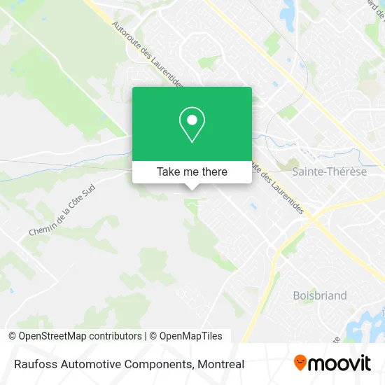 Raufoss Automotive Components map