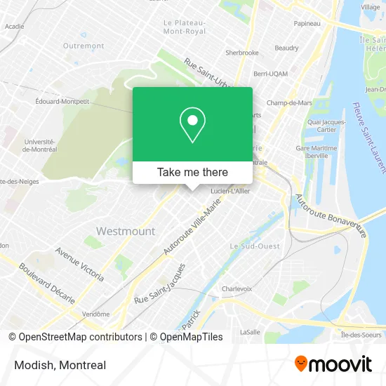 Modish map