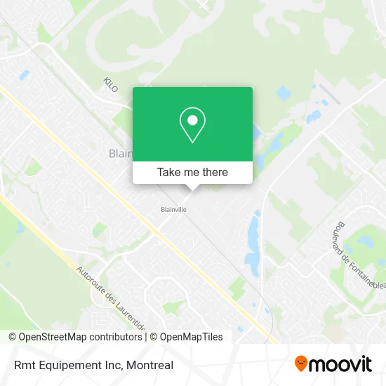 Rmt Equipement Inc map