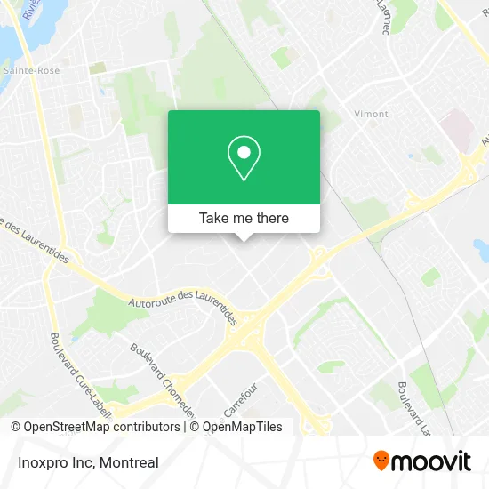 Inoxpro Inc map