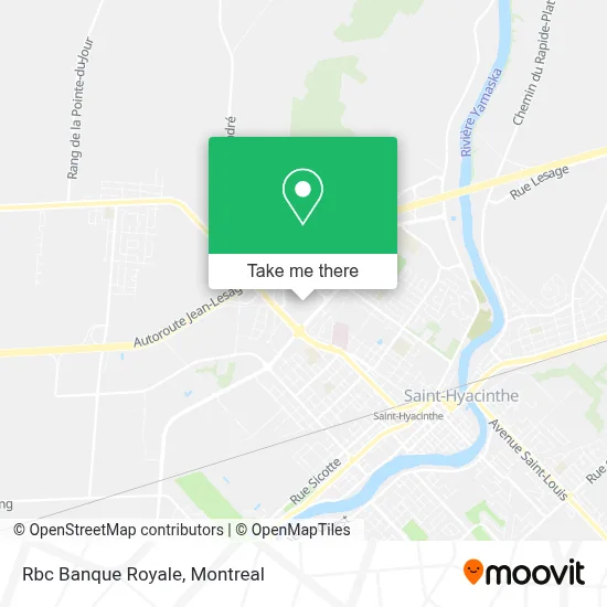 Rbc Banque Royale map