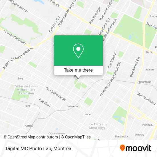 Digital MC Photo Lab map