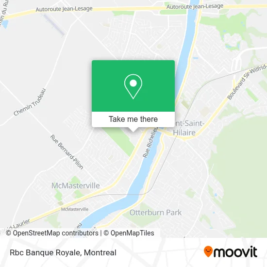 Rbc Banque Royale map