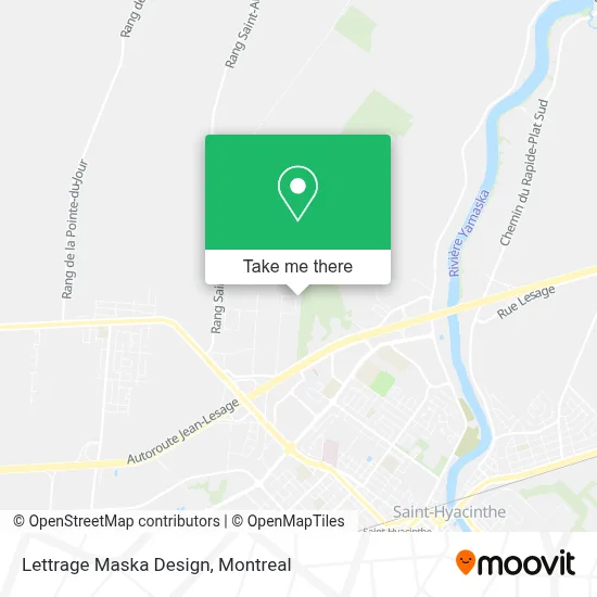 Lettrage Maska Design map