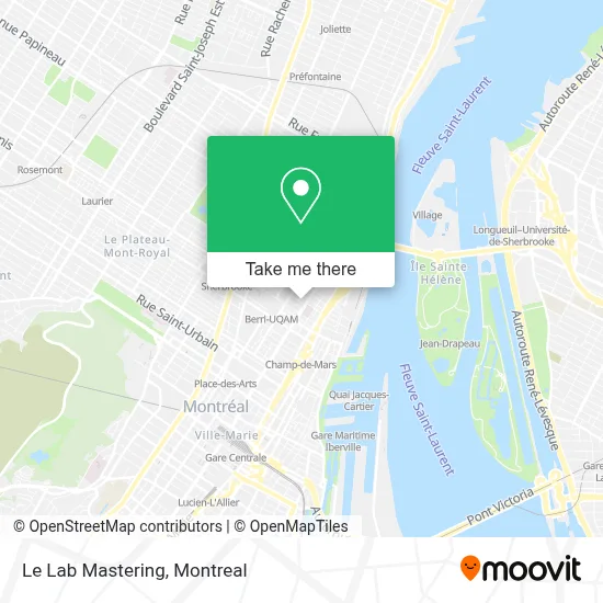 Le Lab Mastering map