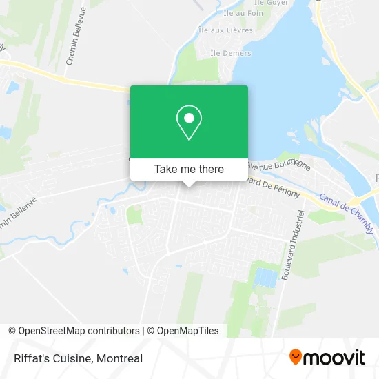 Riffat's Cuisine map