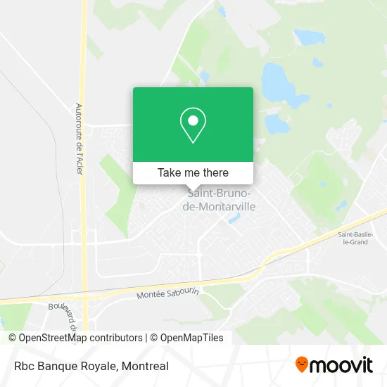 Rbc Banque Royale map