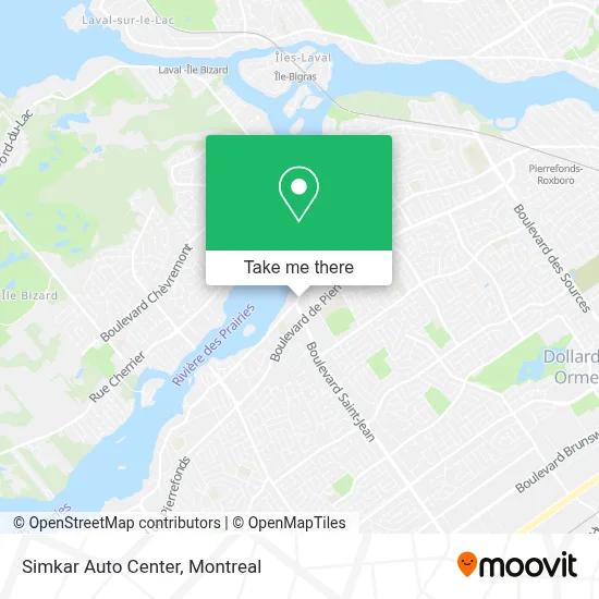 Simkar Auto Center map
