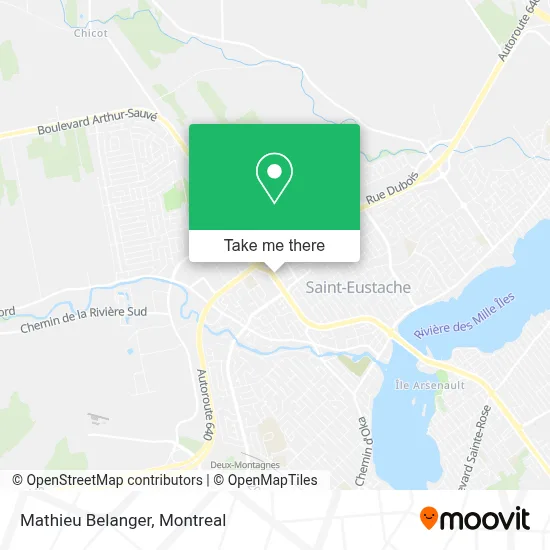 Mathieu Belanger map