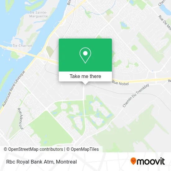 Rbc Royal Bank Atm map