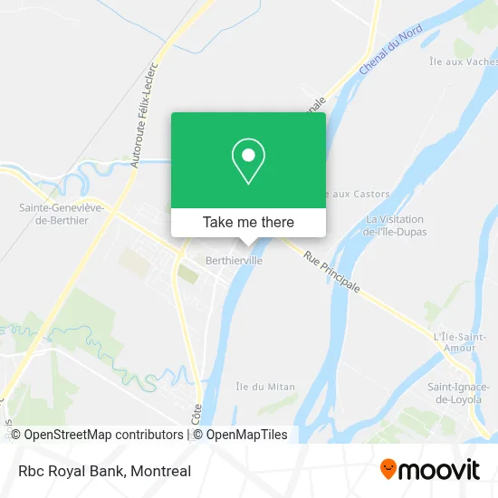 Rbc Royal Bank map