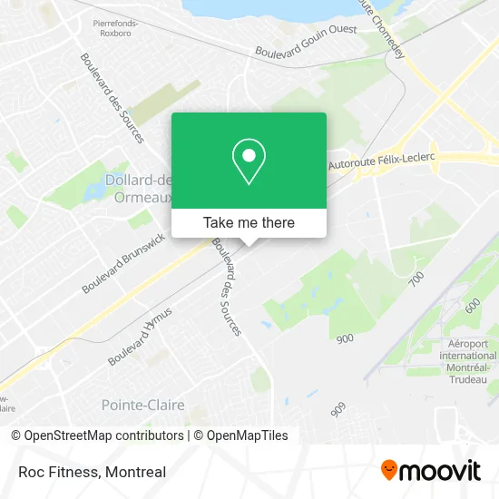 Roc Fitness map