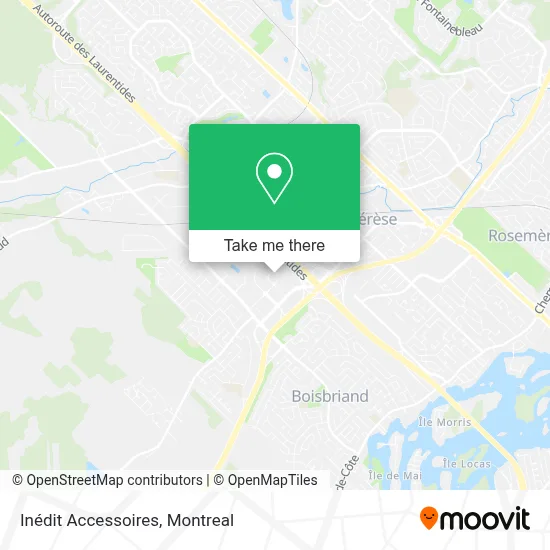 Inédit Accessoires map