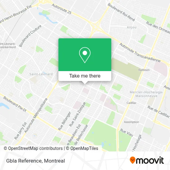 Gbla Reference map