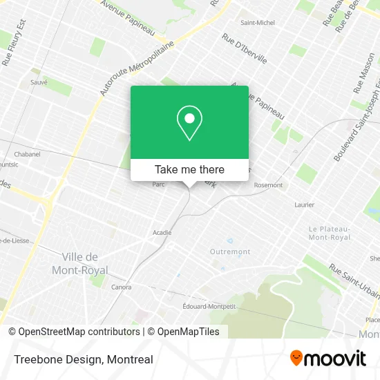 Treebone Design map