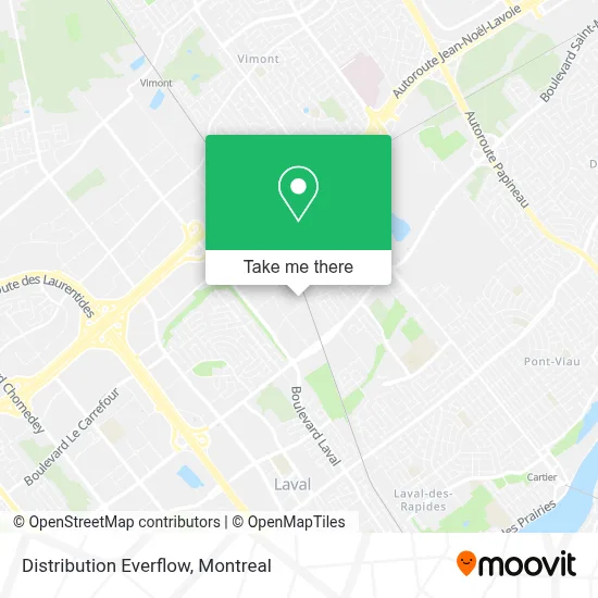 Distribution Everflow map