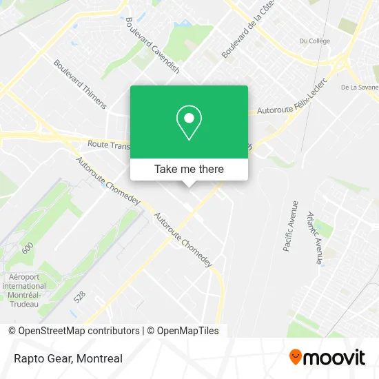 Rapto Gear map
