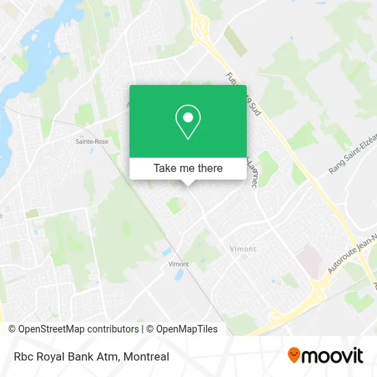 Rbc Royal Bank Atm map