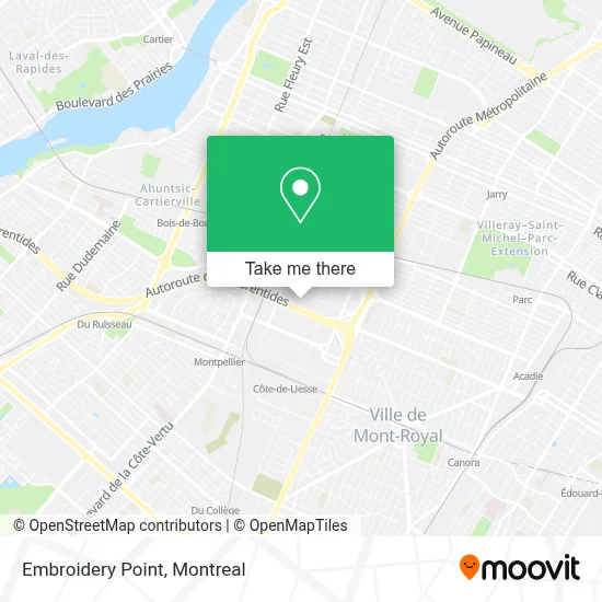 Embroidery Point map