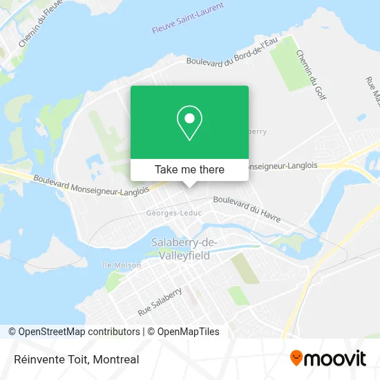Réinvente Toit map