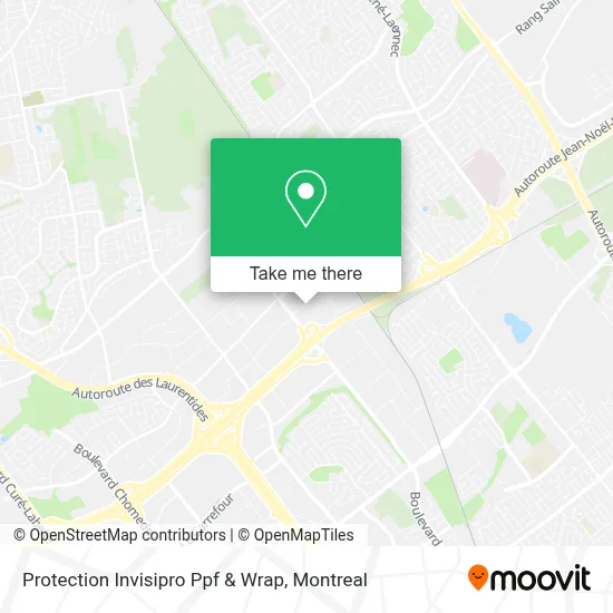Protection Invisipro Ppf & Wrap map