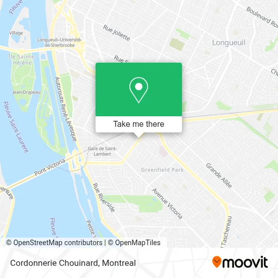 Cordonnerie Chouinard map