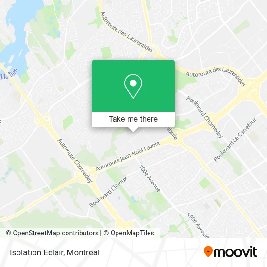 Isolation Eclair map