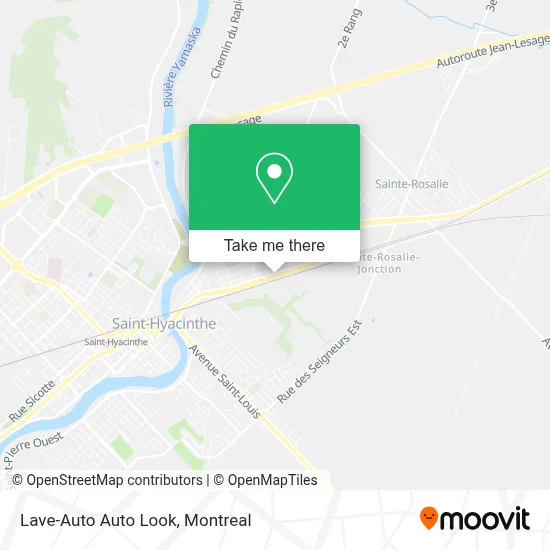 Lave-Auto Auto Look map